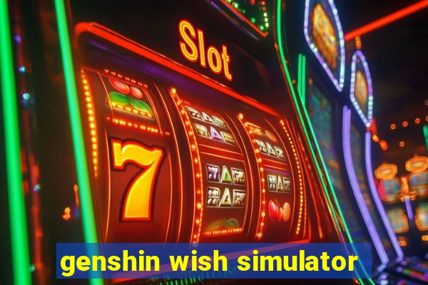 genshin wish simulator